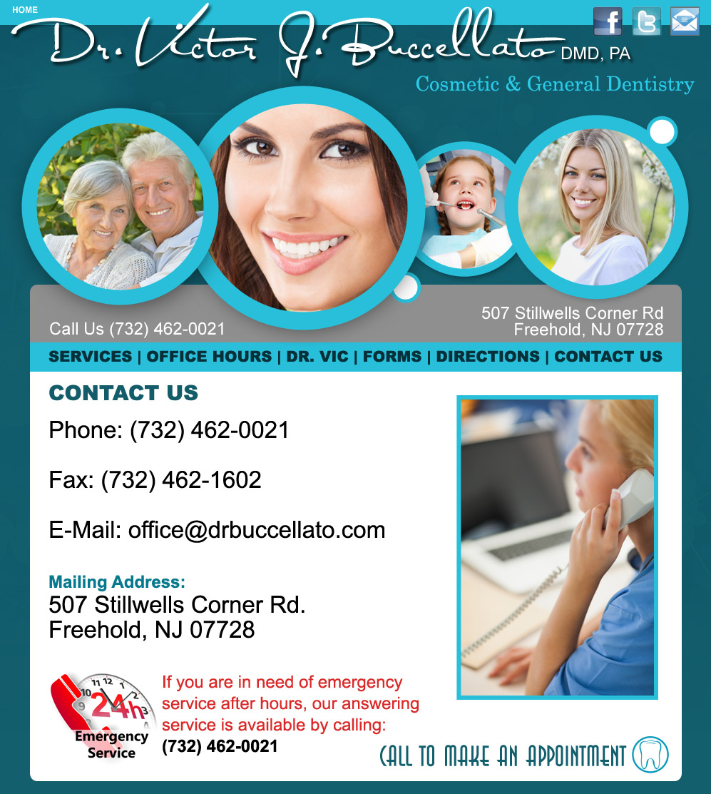 Dentist Freehold NJ Victor J. Buccellato, DMD, PA
